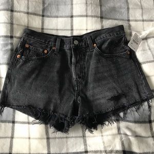 NWT Black Levi 501 shorts!